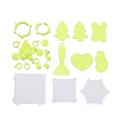 DIY 36 Colors 11000Pcs 4mm PVA Round Water Fuse & Crystal Beads Kits for Kids&nbsp;DIY-Z007-49