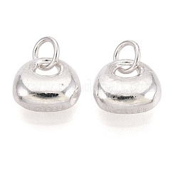 925 Sterling Silver Longevity Lock Charms&nbsp;STER-T008-30S-01