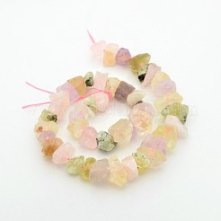 Natural Multi Color Quartz Nuggets Bead Strands&nbsp;G-A139-B06