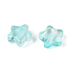Transparent Glass Beads&nbsp;GLAA-T025-30F