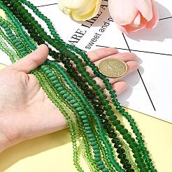 Electroplate Glass Beads Strands&nbsp;EGLA-FS0001-42B