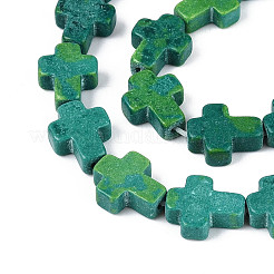 Synthetic Turquoise Beads Strands&nbsp;G-N352-22A-01