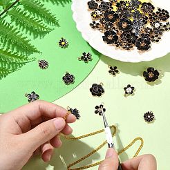 60Pcs 12 Styles Alloy Enamel Charms&nbsp;ENAM-CJ0006-40B
