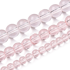 Transparent Glass Beads Strands&nbsp;GLAA-T032-T6mm-10