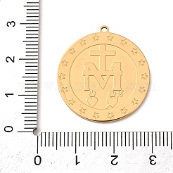 Religion 304 Stainless Steel Pendants&nbsp;STAS-F367-04G