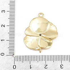 Brass Enamel Connector Charms&nbsp;KK-L275-57G-08