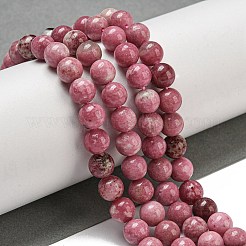 Natural Rhodonite Beads Strands&nbsp;G-P544-A02-02
