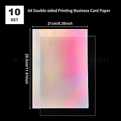 A4 Double-sided Printing Business Card Paper&nbsp;DIY-WH0214-22