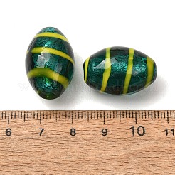 Handmade Silver Foil Glass Lampwork Beads&nbsp;LA-CBAEC7C-02