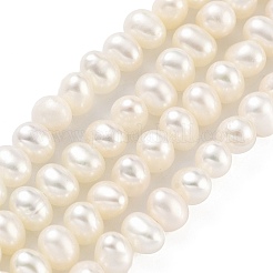 Natural Cultured Freshwater Pearl Beads Strands&nbsp;PEAR-C003-10D