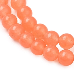 Natural & Dyed Malaysia Jade Bead Strands&nbsp;G-A146-6mm-A07-01