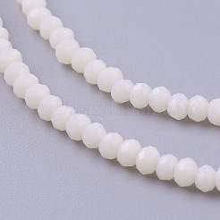 Imitation Jade Glass Beads Strands&nbsp;X-GLAA-G045-A21