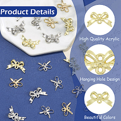 20Pcs 4 Styles Brass Links&nbsp;FIND-YW0011-68