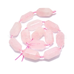 Natural Rose Quartz Beads Strands&nbsp;G-F715-059