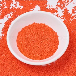 MIYUKIデリカビーズ小  シリンダー  日本製シードビーズ  15/0  （dbs0722)不透明なオレンジ  1.1x1.3mm  穴：0.7mm  約175000個/袋  50 G /袋&nbsp;SEED-X0054-DBS0722