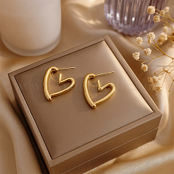 4 Pairs 2 Colors Alloy Stud Earrings&nbsp;EJEW-GO0003-07