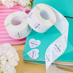 2Roll Heart with Thank You Roll Stickers&nbsp;DIY-TA0013-58A