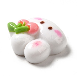 Opaque Resin Cabochons&nbsp;RESI-E030-01A