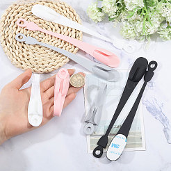 8Pcs 4 Colors Silicone Nuckle Cable Ties Reusable Self-Adhesive Headphone Cable Line Bundle&nbsp;AJEW-CA0004-71