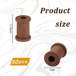 Wood Thread Bobbins&nbsp;TOOL-WH0125-106A-02