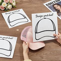 Paper Truck Cap Template Color Palette&nbsp;AJEW-WH0455-388-1