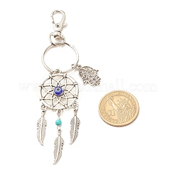 Tibetan Style Alloy Pendant Keychain&nbsp;KEYC-JKC00316