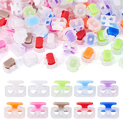 100Pcs 10 Colors Plastic Cord Locks&nbsp;KY-TA0001-66