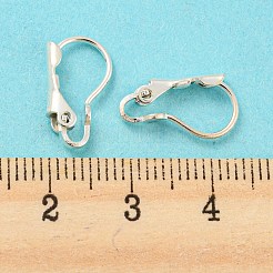 925スターリングシルバーフレンチフックピアスパーツ  銀  15x8.5x3mm&nbsp;STER-H107-05S