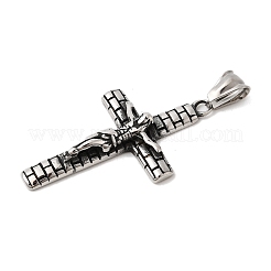 304 Stainless Steel Pendants&nbsp;STAS-A130-09A-AS