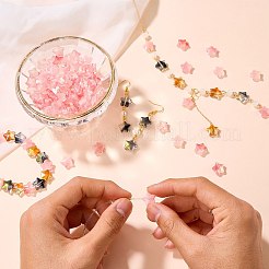 100Pcs Gradient Color Handmade Lampwork Beads&nbsp;DIY-SZ0010-51C