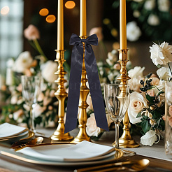 12Pcs Polyester Bowknot Hanging Garland&nbsp;HJEW-DC0001-28B