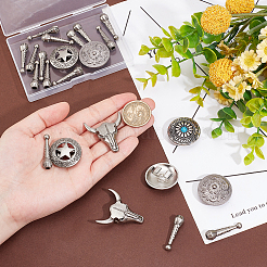 Alloy Bolo Tie Slide Clasps&nbsp;DIY-PH0022-64