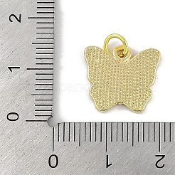 Brass Enamel Pendants&nbsp;KK-B114-13G