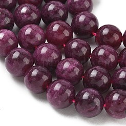 Dyed Natural Malaysia Jade Beads Strands&nbsp;G-G021-01D-06