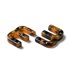 Cellulose Acetate(Resin) Cabochons&nbsp;ACAB-Q001-12