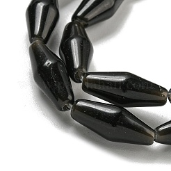 Natural Obsidian Beads Strands&nbsp;G-A223-A03-01