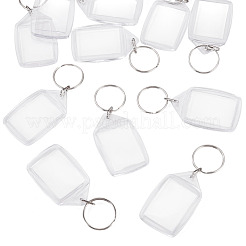 20Pcs Acrylic Photo Frame Keychains&nbsp;KEYC-TA0004-82