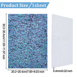 PVC Vinyl Sheets&nbsp;DIY-WH0409-04A