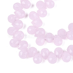 Imitation Jade Glass Beads Strands&nbsp;GLAA-Q116-01A-A03
