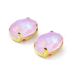Mocha(MK) Oval Sew on Rhinestone&nbsp;RGLA-F080-01A-02