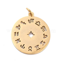 Ion Plating(IP) 201 Stainless Steel Pendants&nbsp;STAS-K003-11G