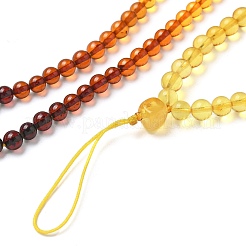 Acrylic Amber Crossbody Neck Lanyard Strap&nbsp;AJEW-K050-01