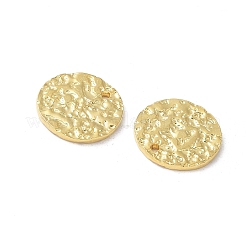 304ステンレスペンダント  イオンプレーティング（ip）  ラウンドチャーム  18KGP本金メッキ  12.5x1mm  穴：0.8mm&nbsp;STAS-I330-062G