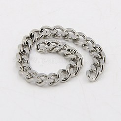 Tarnish Resistant 304 Stainless Steel Twisted Chains&nbsp;CHS-K001-20A