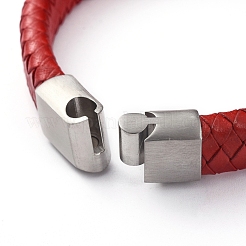 Unisex Leather Cord Weave Bracelets&nbsp;BJEW-JB04893