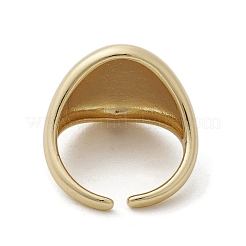 Brass Adjustable Open Rings&nbsp;RJEW-K257-56G