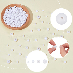 900Pcs Opaque Acrylic Beads&nbsp;MACR-SP0002-35A