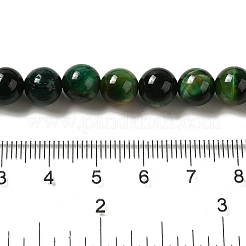 Grade AB+ Dyed Natural Tiger Eye Beads Strands&nbsp;G-G102-A01-03