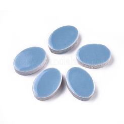 Porcelain Cabochons&nbsp;PORC-WH0002-03C