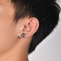304 Stainless Steel Stud Earrings&nbsp;EJEW-K260-03B-AS